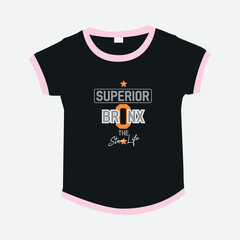 new Premium Vector illustration of a text graphic. suitable screen printing and DTF for the design boy and girls outfit of t-shirts print, shirts, hoodies baba suit, kids cottons, etc.