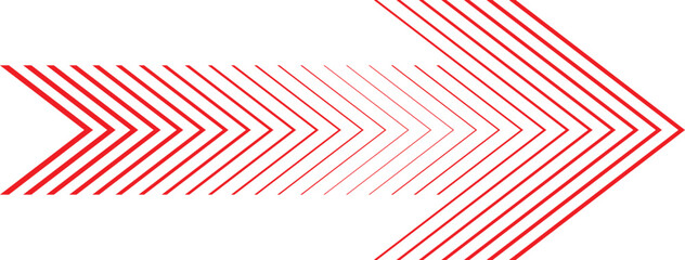 Fototapeta premium sideways. dotted sign. Arrow element for your design.Striped direction. vector illustration 