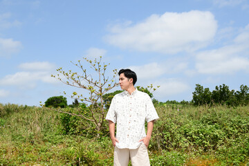 男性ポートレート