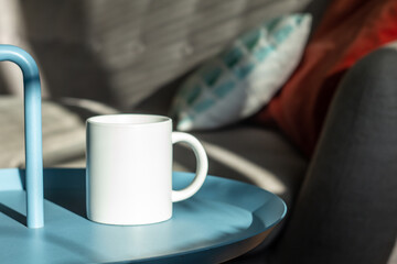 White mug on the table - 562099002