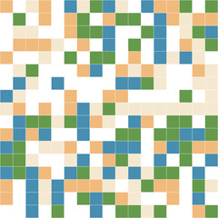pattern with squares Square random illustration checkerboard