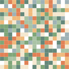 pattern with squares Square random illustration checkerboard