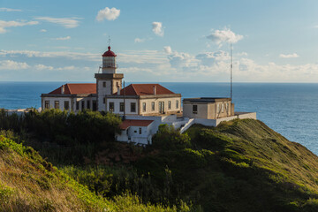 Fototapeta na wymiar Cabo Mondego lighthouse