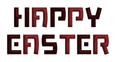 HAPPY EASTERの文字素材セット