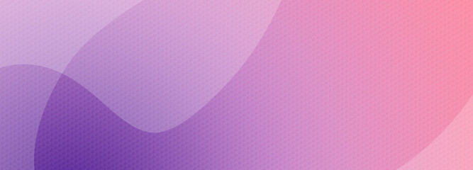 Abstract geometrical pink blue violet gradient digital web horizontal banner design template blank with place for text . Waves shapes.