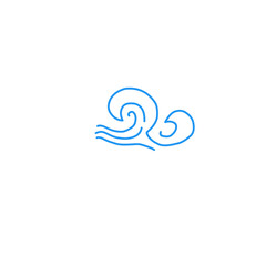 simple doodle wave