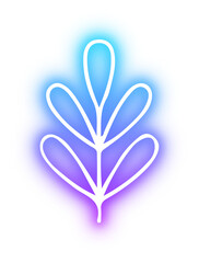 Collection of Leaf neon