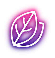 Collection of Leaf neon