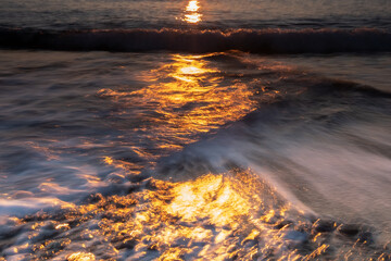 日本風景江ノ島夕焼け