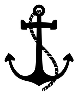 Vector anchor logo