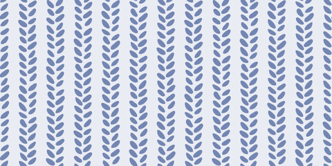 Blue petals columns. Simple vertical simple decor.