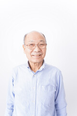 笑顔のおじいさん