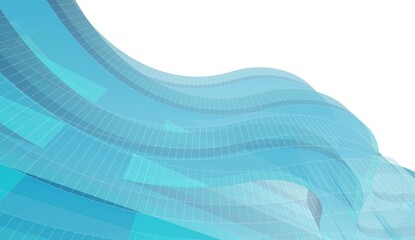 Abstract architecture background 3d rendering