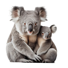 AI generative koala bear cub. Generative AI