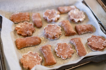 ココアスコーンを作る