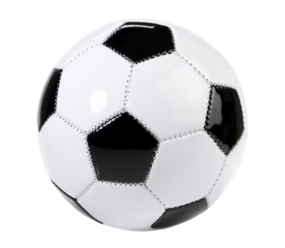 Soccer Ball on white Background - PNG Transparent Background