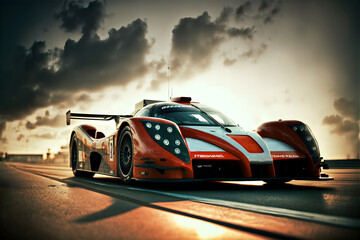 sports racing cars - generated by AI