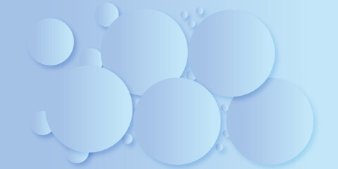 Blue easter egg with bubbles . Circle design round 3d web shape business, banner , template .