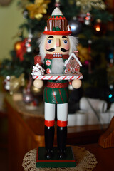 wooden colorful Christmas Nutcrackers toys 