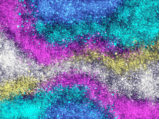 Fototapeta premium digital colorful splash painting background