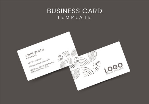 Minimal Business Card Layout