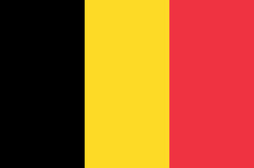 Belgium   flag wave  isolated  on png or transparent background,Symbol Belgium  ,template for banner,card,advertising ,promote,and business matching country poster, vector illustration