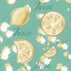 food, pattern, seamless, fruit, vector, illustration, icon, lemon, design, wallpaper, set, vegetables, vegetable, pineapple, cartoon, orange, apple, kiwi, vintage, texture, collection, banana, citrus,