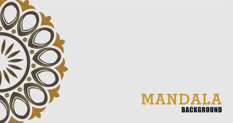 Vector mandala design, for your various types of advertising needs, suitable for business card designs, banners, websites, etc. high resolution EPS file format