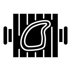 grilled meat icon