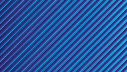Abstract blue stripe background with diagonal lines. Vector illustration for design.