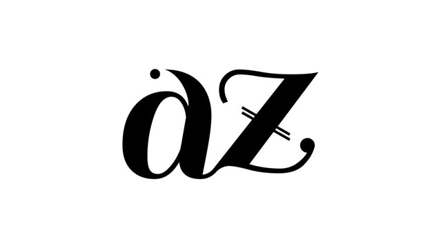 letter az logotipe