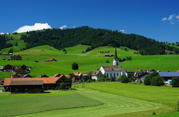 Fototapeta na wymiar Schweizer Dorf