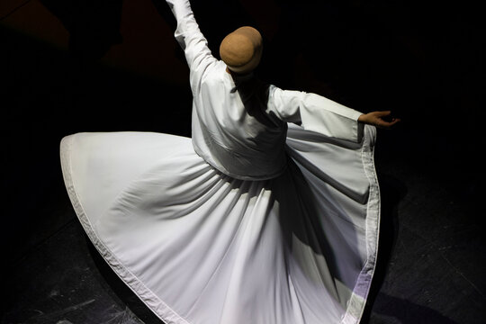 Sufi Whirling Dervishes Photo,  Fatih Istanbul, Turkey