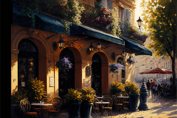 Paris Caf&eacute; coffee shop