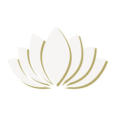 lotus flower, vector graphic design 