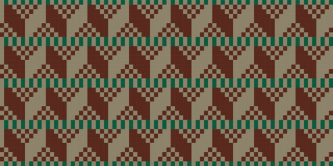 Ukrainian folk embroidery seamless pattern