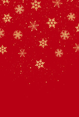 背景素材_ラメグリッター_雪の結晶