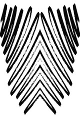 Black vector, pattern design with lines