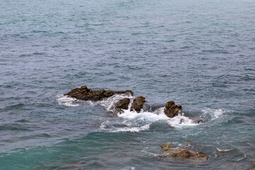 Rocks on the sea