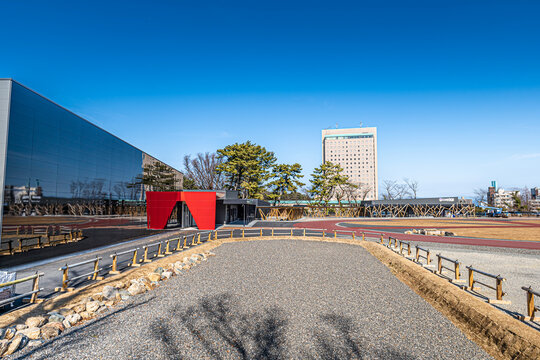 静岡県浜松市中区元城町に2023年1月からオープンの「どうする家康」浜松大河ドラマ館
