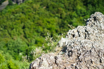 rock in the mountains