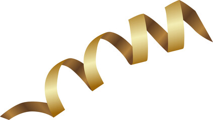 Shiny golden confetti isolated on transparent background. Bright festive tinsel of gold color.luxury background.