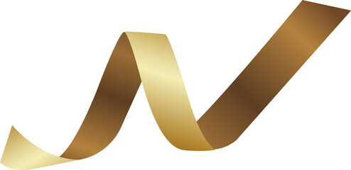 Shiny golden confetti isolated on transparent background. Bright festive tinsel of gold color.luxury background.