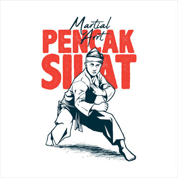 pencak silat artwork