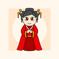 Cute Chinese Empress
