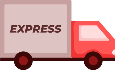 Delivery vehicles line option set. Mode of transport. Distribution, logistics, shipping concept.car expressed,express delivery,transport Vector illustration, flat, clip art.