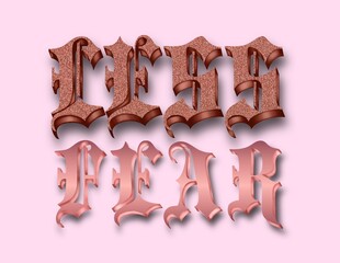 Motivational quote Fearless