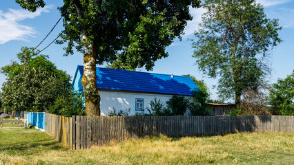 The traditional wooden houses of Mila 23 in the Danube Delta Romania