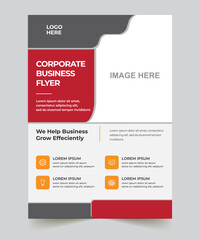 Creative Business Flyer Vector Template
