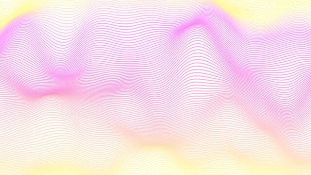 Abstract digital particle wave and lights background , Digital particle  technology background .	on the white screen .